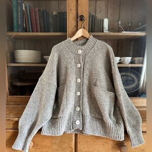 Babaa cardigan no 11 in mist
